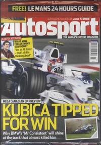 FRAMSIDA: Autosport
